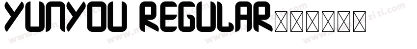 YunYou Regular字体转换